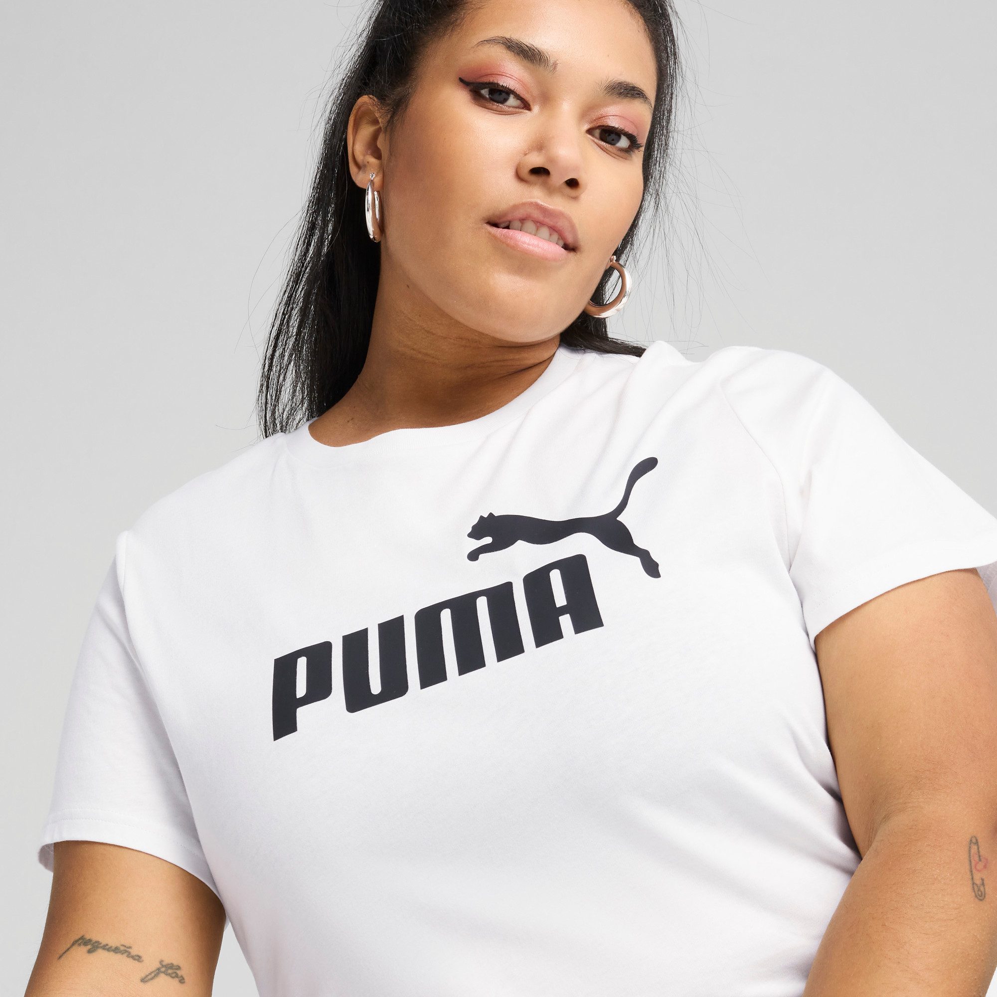 PUMA T-Shirt ESS NO 1 LOGO TEE reguläre Passform, Kurzarm, für sportlichen Look im Alltag – Bild 2 von 5