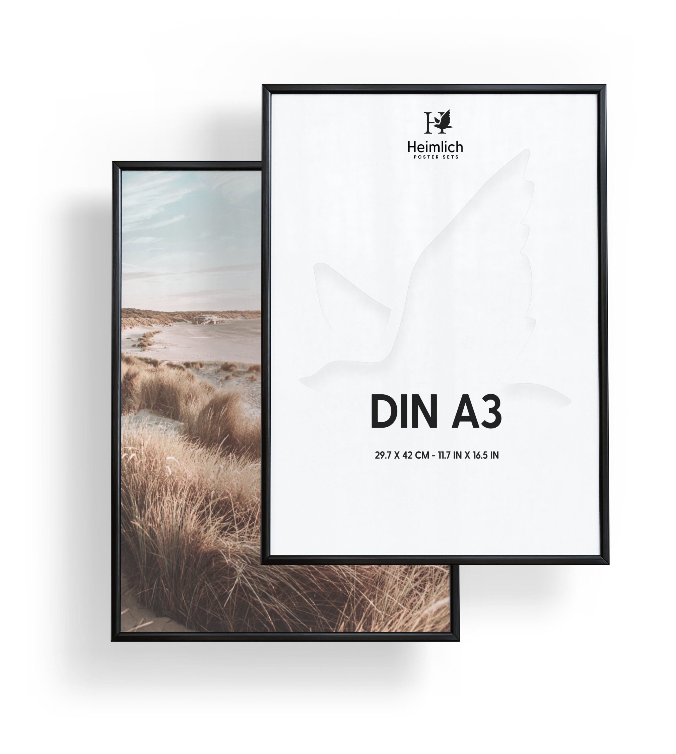 Heimlich Bilderrahmen Alu in DINA4 & günstig online kaufen