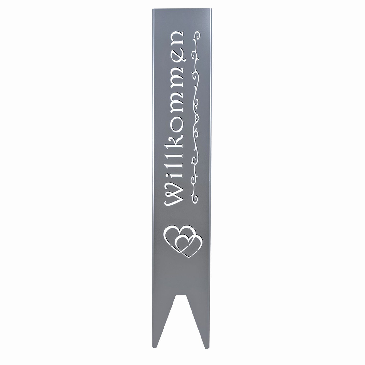 tuning-art Gartenstecker EW100-TR-E Gartenstecker Gartenschild Willkommen günstig online kaufen