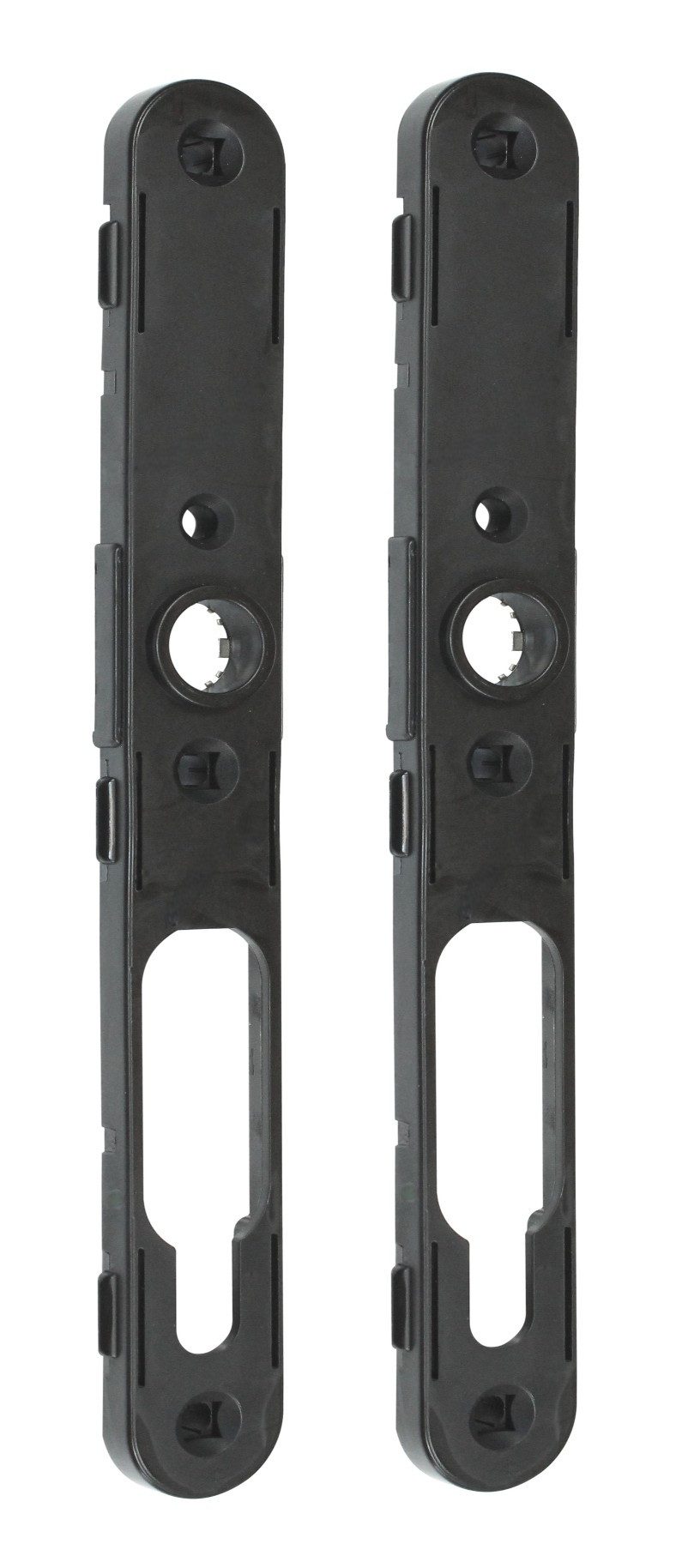 BKS Türgriff FS Rohrrahmen Langschild Drückergarnitur E: 92mm PZ Edelstahl