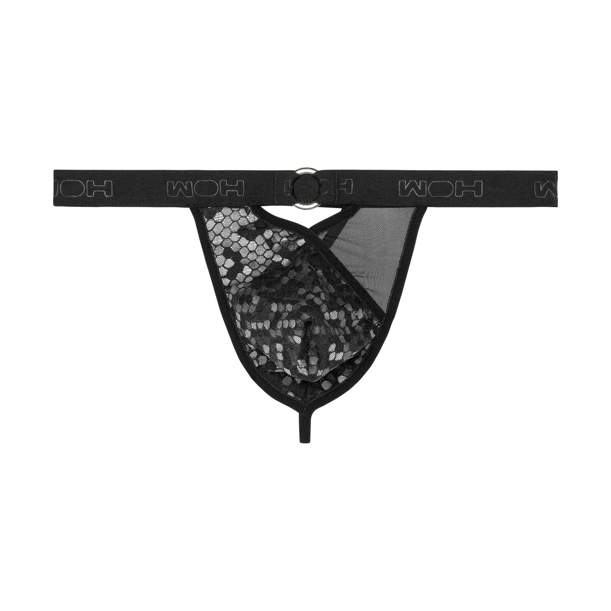 WOH Tanga Herren String 1er Pack Polyamid (Packung, 1er Pack)