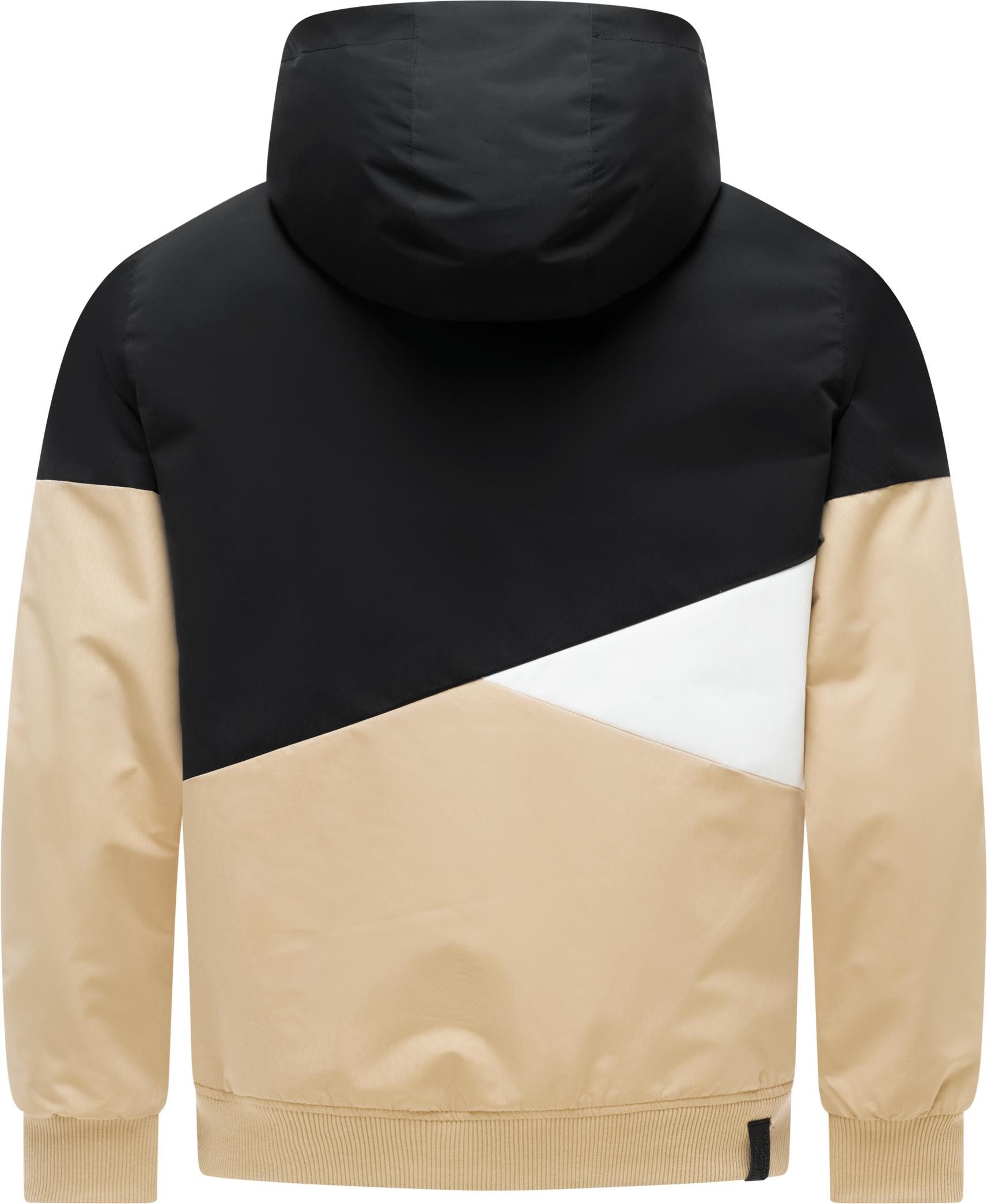 Ragwear Outdoorjacke Renad Ultraleichte wasserdichte Herren Übergangsjacke mit Kapuze