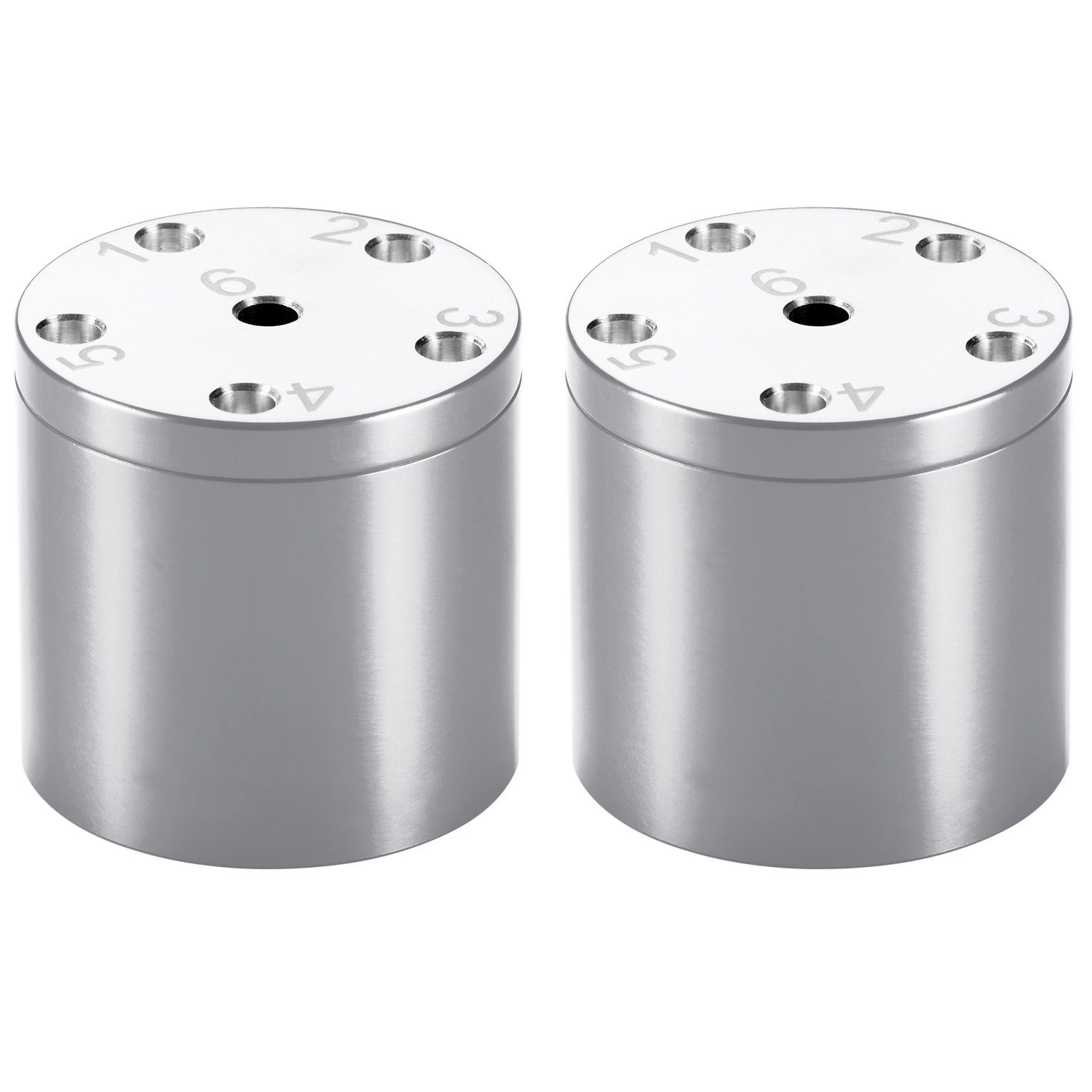 BestSaller Spiel SUPER SIX Würfelspiel Aluminum (2 Stück) SUPER SIX, Würfelspiel, 36 Spielstäbchen & 2 Würfel