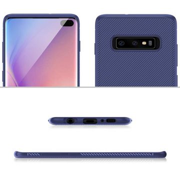 CoolGadget Handyhülle Fancy TPU Case für Samsung Galaxy S10 Plus 6,4 Zoll, elegante robuste Schutzhülle für Samsung Galaxy S10 Plus Hülle Silkon