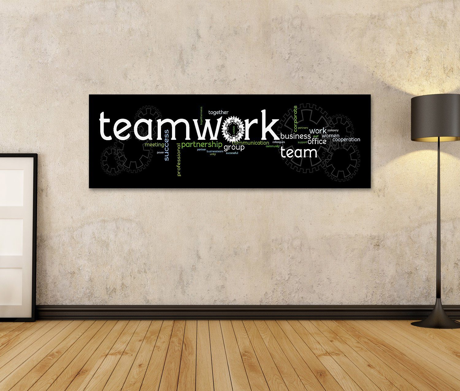 islandburner Leinwandbild Bild auf Leinwand Business günstig online kaufen