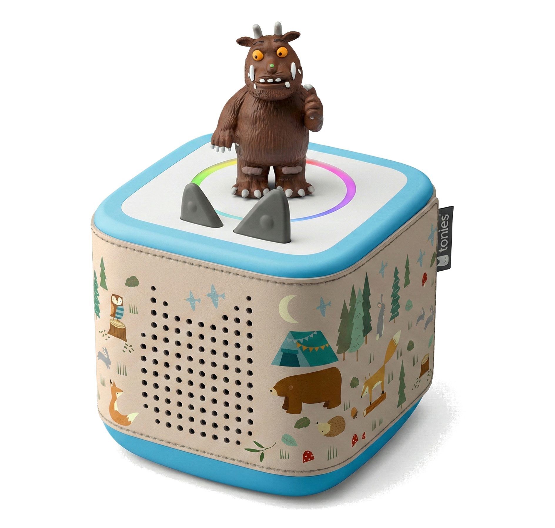tonies Hörspielfigur tonies® Toniebox 2 Himmelblau - Grüffelo im Wald Bundle