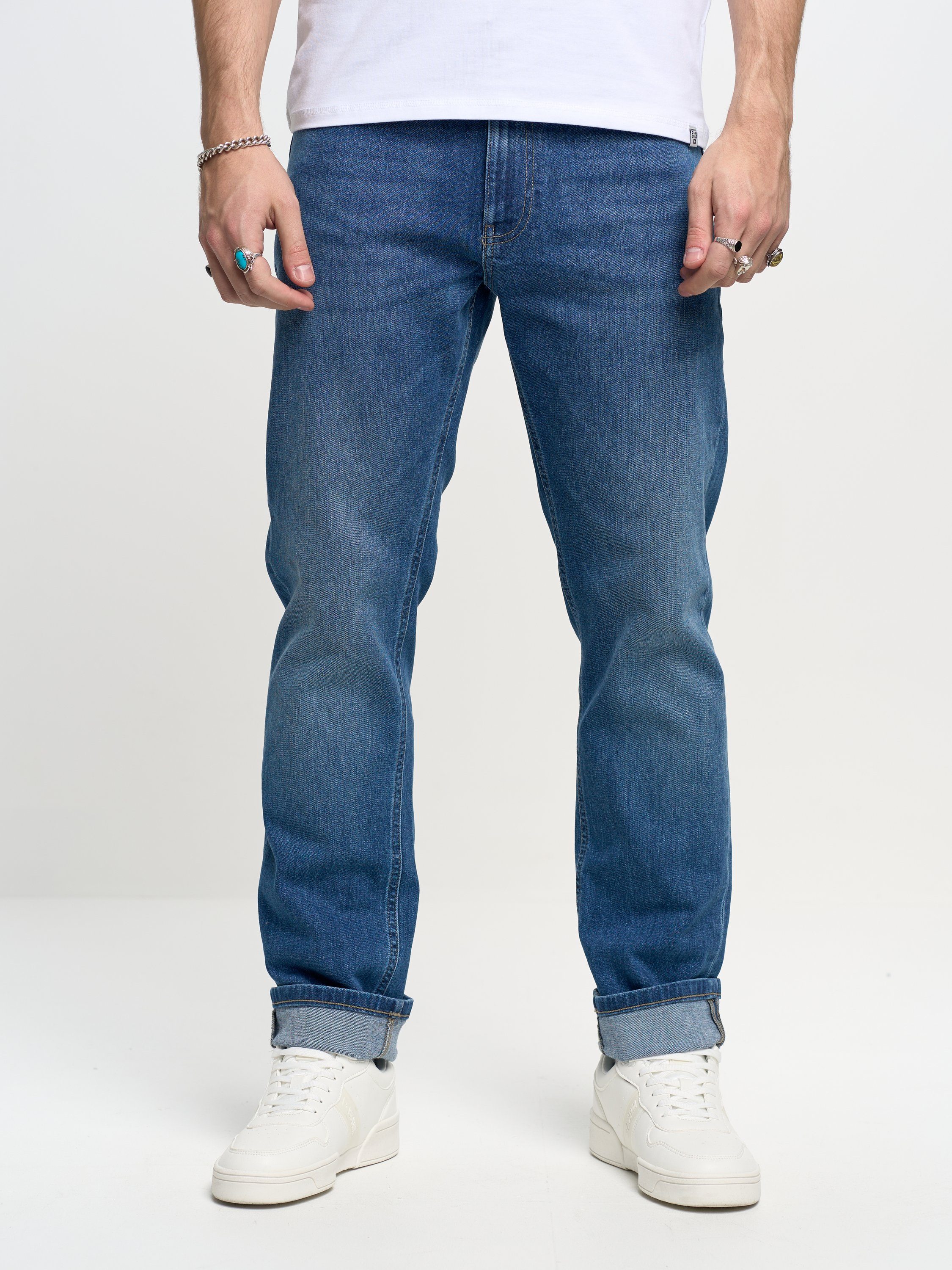 BIG STAR Straight-Jeans COLT hohe Leibhöhe günstig online kaufen