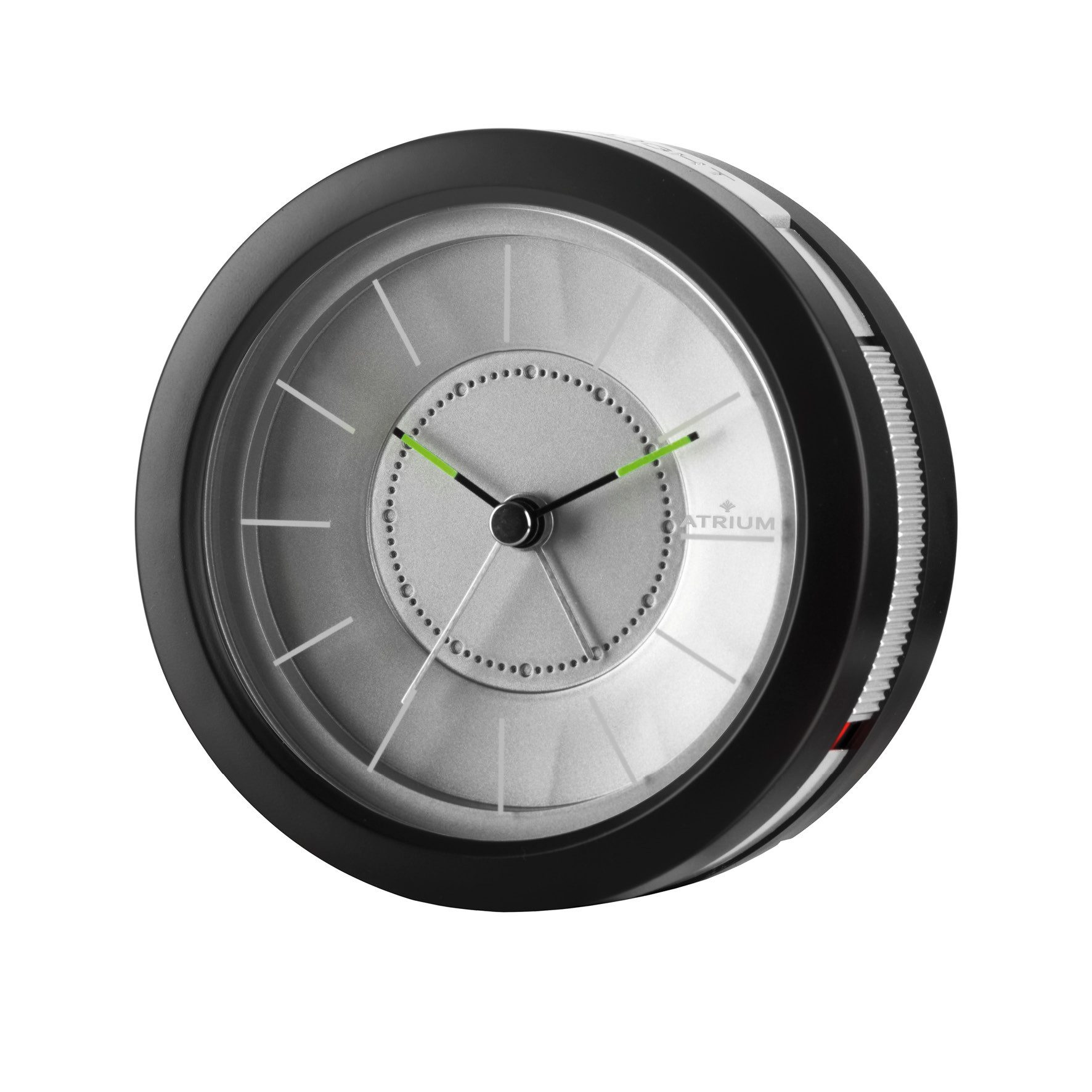 Atrium Quarzwecker A106 Analog Quarz ohne Ticken Licht Snooze Klassisch Deutlich Design rund