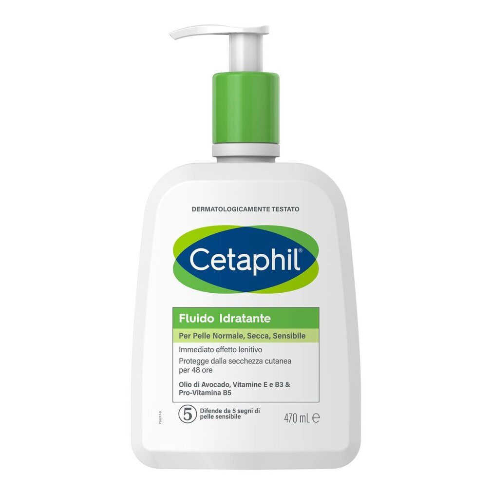 Cetaphil Körperpflegemittel Feuchtigkeitslotion für Gesicht und Körper - Volumen: 470 ml