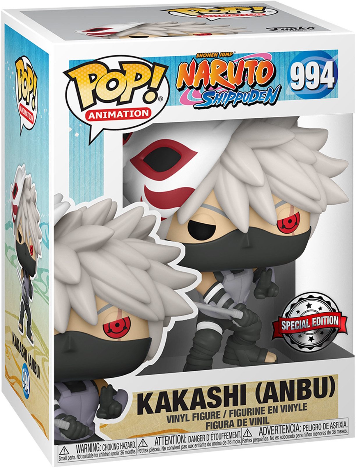 Funko Spielfigur Naruto Shippuden - Kakashi (Anbu) 994 SE Pop!