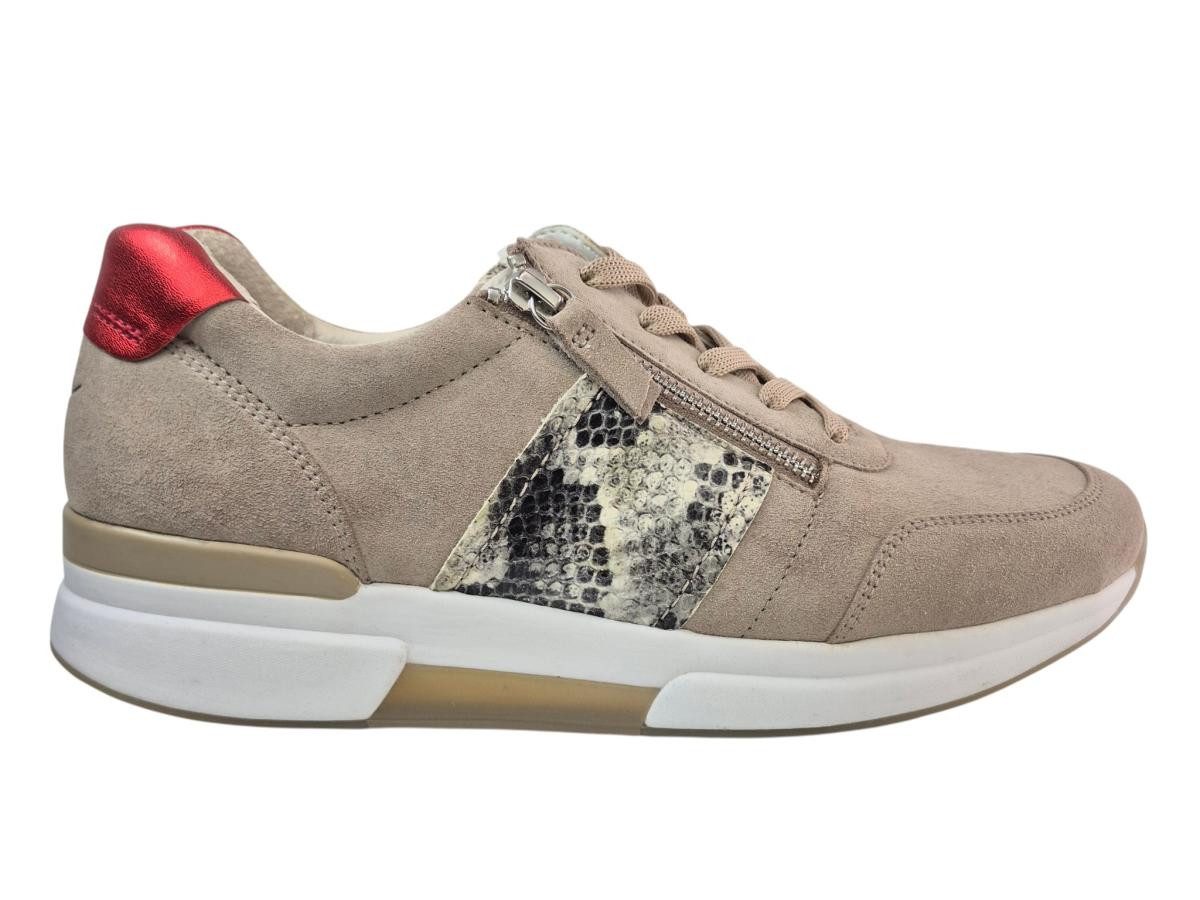 Velour silk/grey/rosso Sneaker