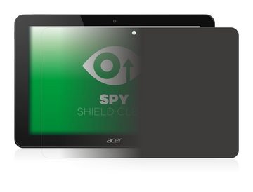 upscreen Blickschutzfolie für Acer Iconia Tab 10 A3-A20, Displayschutzfolie, Blaulichtfilter Privacy Folie Schutzfolie Sichtschutz klar Anti-Spy