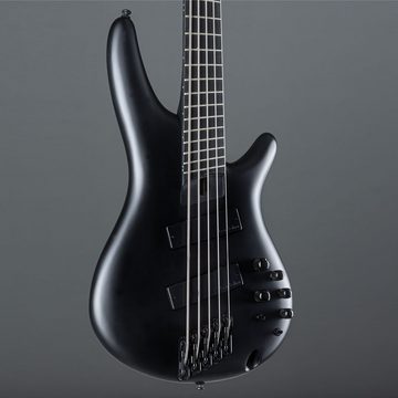 Ibanez E-Bass, E-Bässe, 5-Saiter E-Bässe, Iron Label SRMS625EX-BKF Black Flat - E-Bass