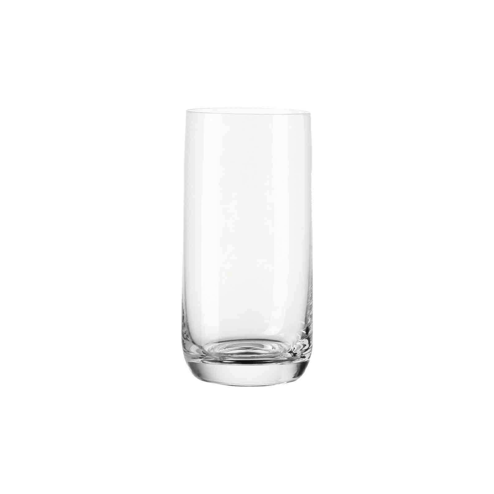 LEONARDO Glas Daily Trinkgläser 230 ml 6er Set, 6-tlg., Glas