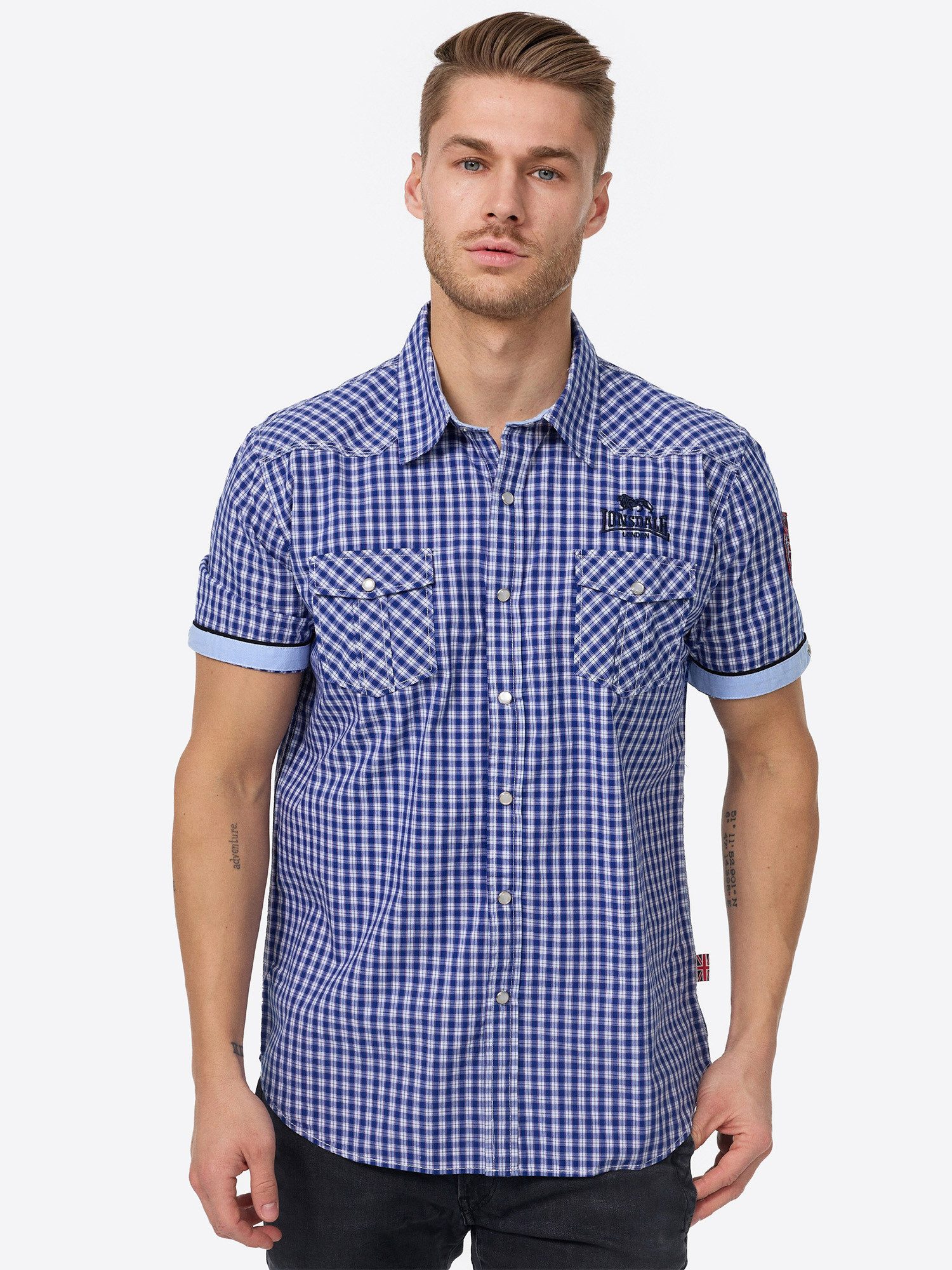 Lonsdale Kurzarmhemd BERNY (1-tlg)