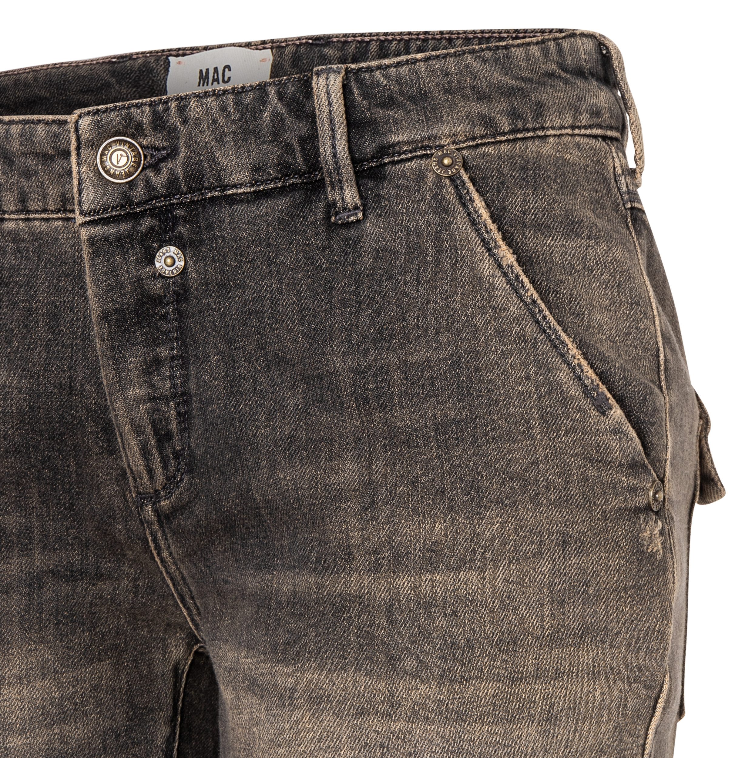 DREMAC 5-Pocket-Jeans MONTANA orange fancy wash günstig online kaufen