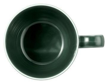 Seltmann Weiden Tasse Terra Moosgrün uni Kaffeeobertasse 0,26 l, Porzellan