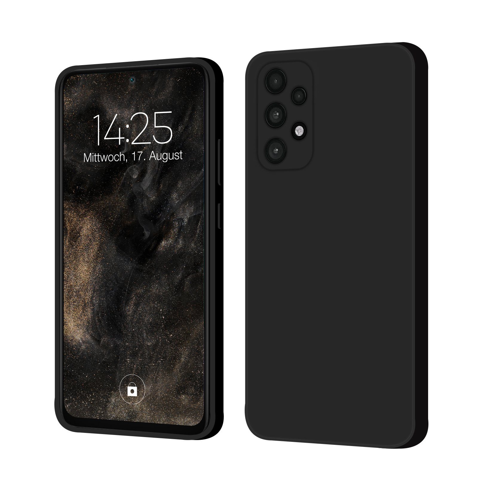Tec-Expert Handyhülle SoftGrip Cover Hülle für Samsung Galaxy A53 5G, Handy Case Bumper integrierter Kameraschutz flexibel