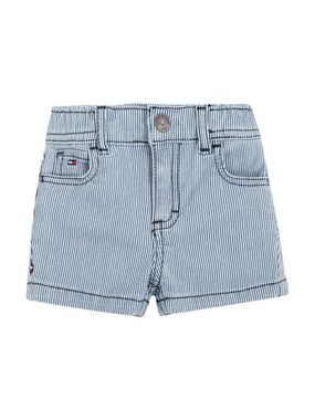 Tommy Hilfiger Jeansshorts BABY STRIPED DENIM SHORTS Baby bis 2 Jahre