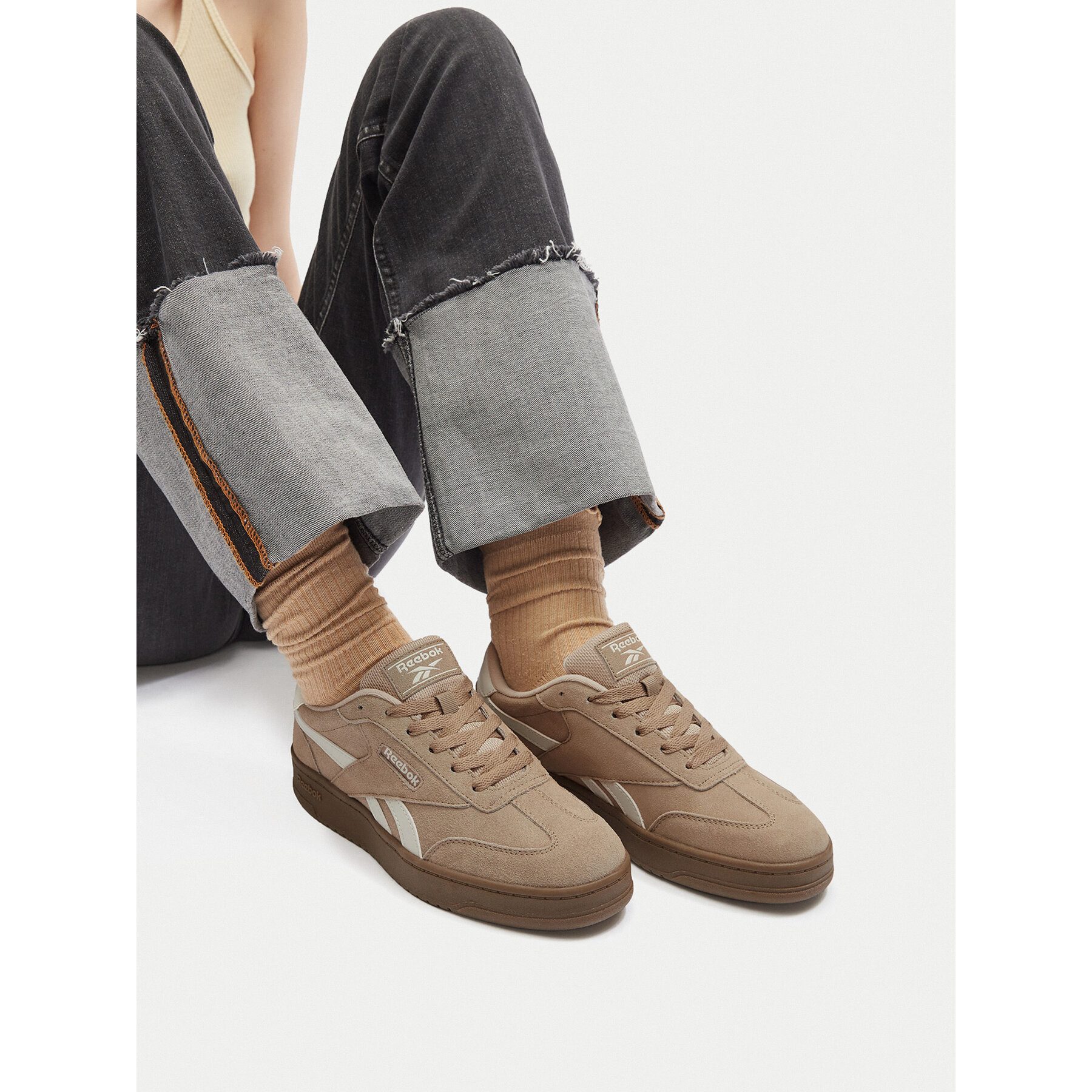 Reebok Reebok Damen Turnschuhe 5907964219774 Beige Walkingschuh