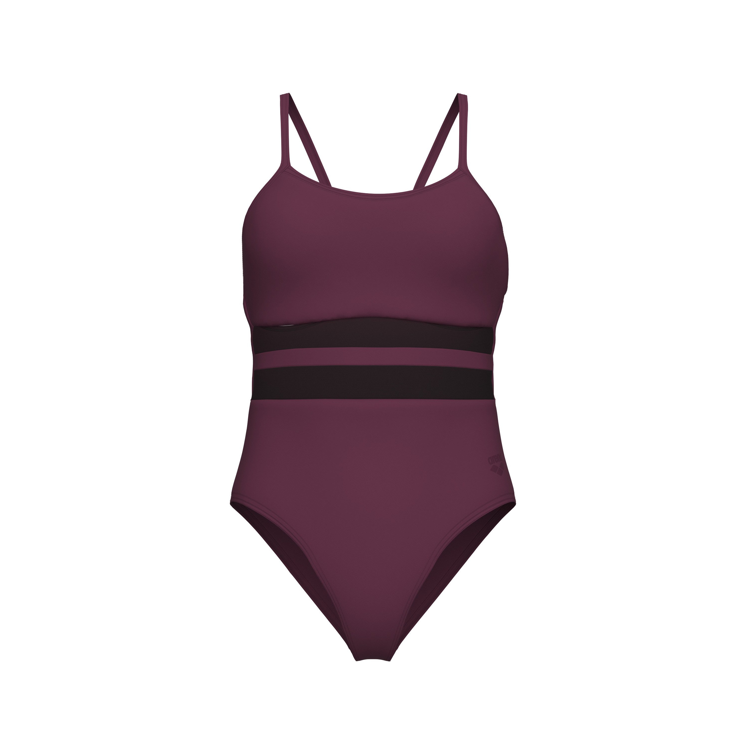 Arena Badeanzug WOMEN'S ARENA MESH EQUALS SWIMSUIT BACK B Mit transparenten Einsätzen