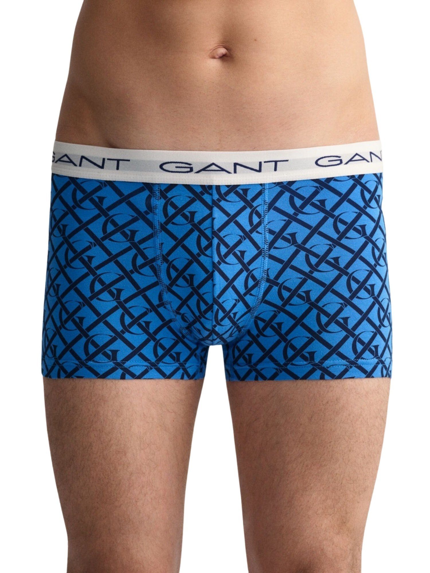 Gant Boxershorts Unterhose MONOGRAM G 3er TRUNK Pack PRINT