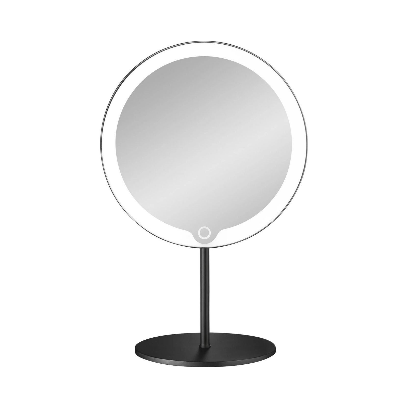 blomus LED-Lichtspiegel, blomus LED Kosmetikspiegel MODO black