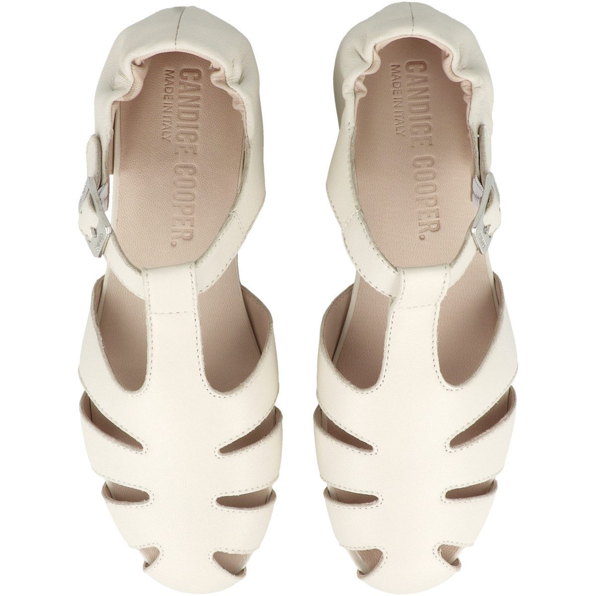 Candice Cooper DANDY T-BAR Damen Sandale Sandaletten, Sommerschuhe, Badeschuhe, Riemchen, Schlappen