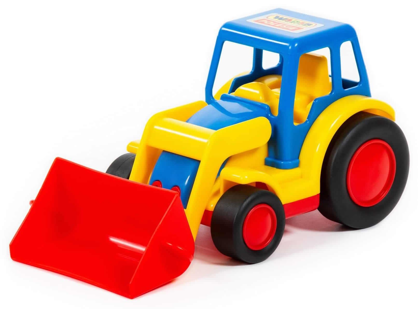 WADER QUALITY TOYS Spielzeug-Traktor »Basics Traktor mit Frontschaufel«