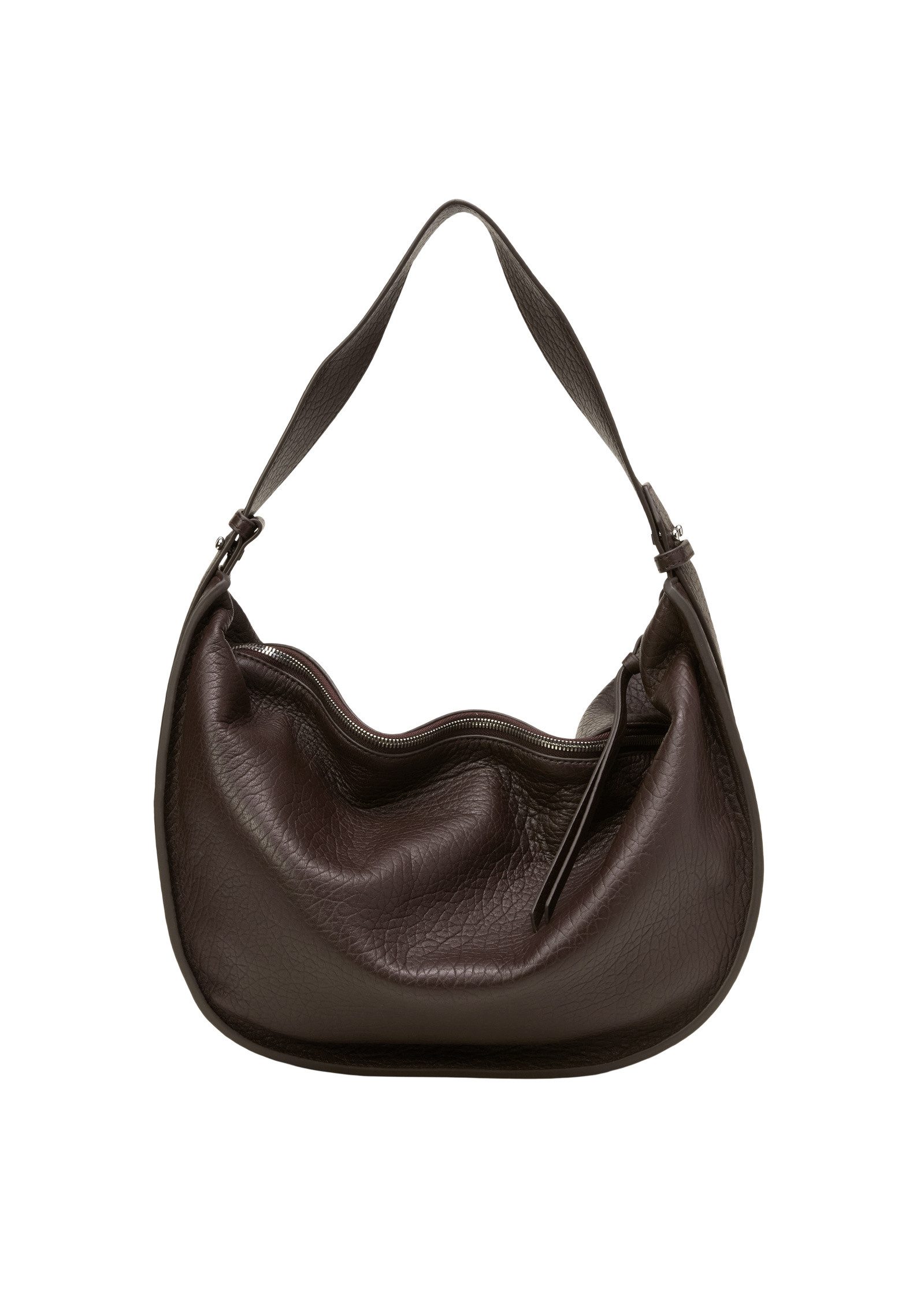 Marc O'Polo Umhängetasche im Slouchy-Shape mit festem Boden