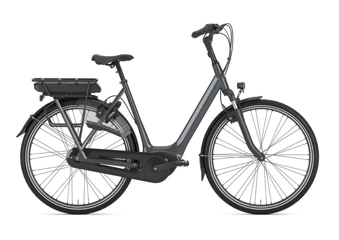Gazelle E-Bike Gazelle Arroyo C7+ HMB 500 Wh Damen grau 2024, 7 Gang, Nabenschaltung, Bosch Active Line Plus smart System, 500 Wh