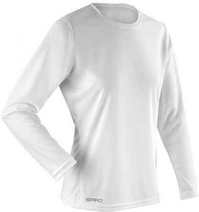 SPIRO Trainingsshirt Damen Quick Dry Longsleeve Sport Trainings T-Shirt