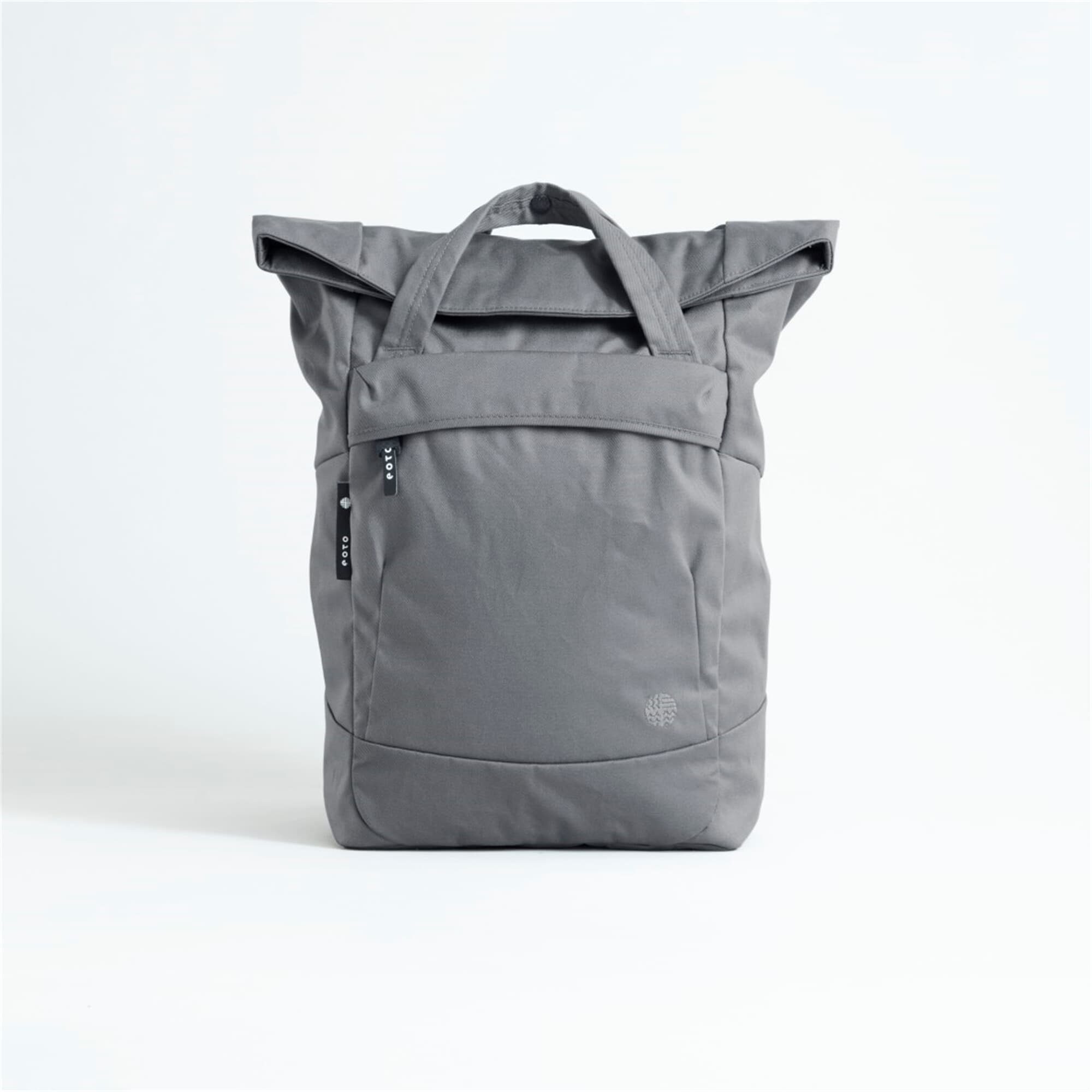 eoto Rucksack EARTH BEAT:ROOT Daypack, nachhaltig, 26 L Grau