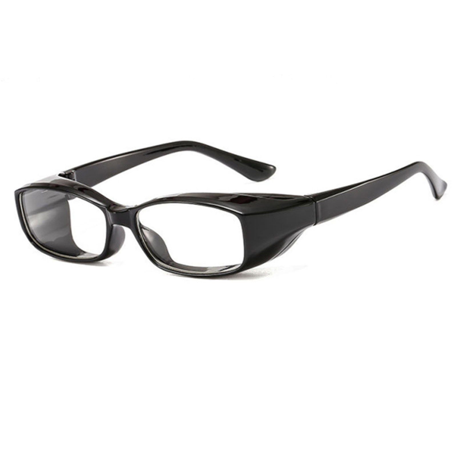Blusmart Brille Anti-Beschlag-Schutzbrille Für Den Außenbereich, Bequeme, Brille bright black frame