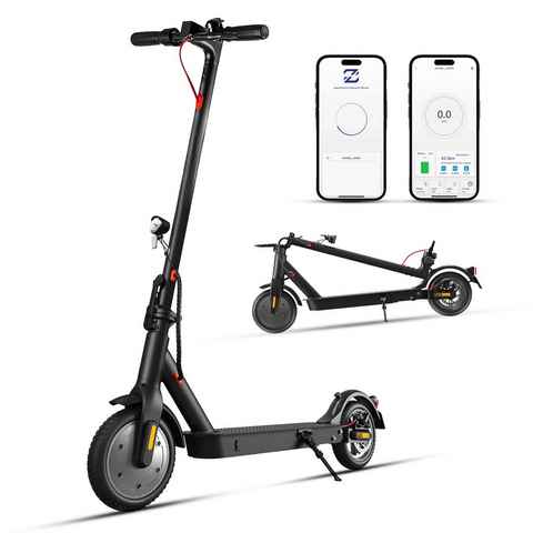 ZWHEEL E-Scooter 8,5"ABE, APP 20 km/h 350W ElektroScooter, 350,00 W, 20,00 km/h, (mit Schutzblechen x), klappbarer Elektroroller