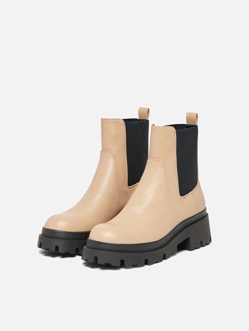 Only »4419« Stiefel (ONLDOJA-1 PU CHUNKY BOOT - 15275593) Boots mit Plateau  Absatz Chunky Stiefeletten Bootie Schuhe ONLDOJA online kaufen | OTTO
