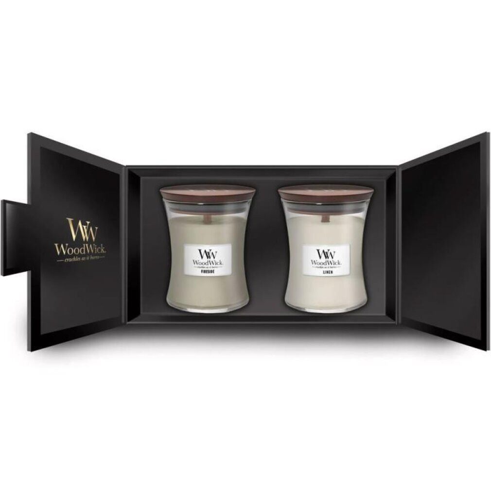 Woodwick Duftkerze Gift set of scented candles medium 2 x 275 g