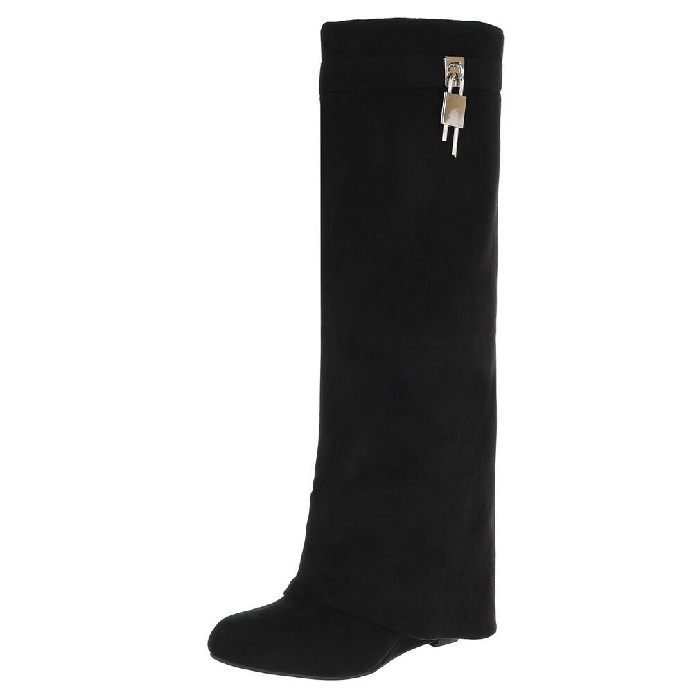Ital-Design Elegante Überknie-Stiefel mit Komfort und günstig online kaufen