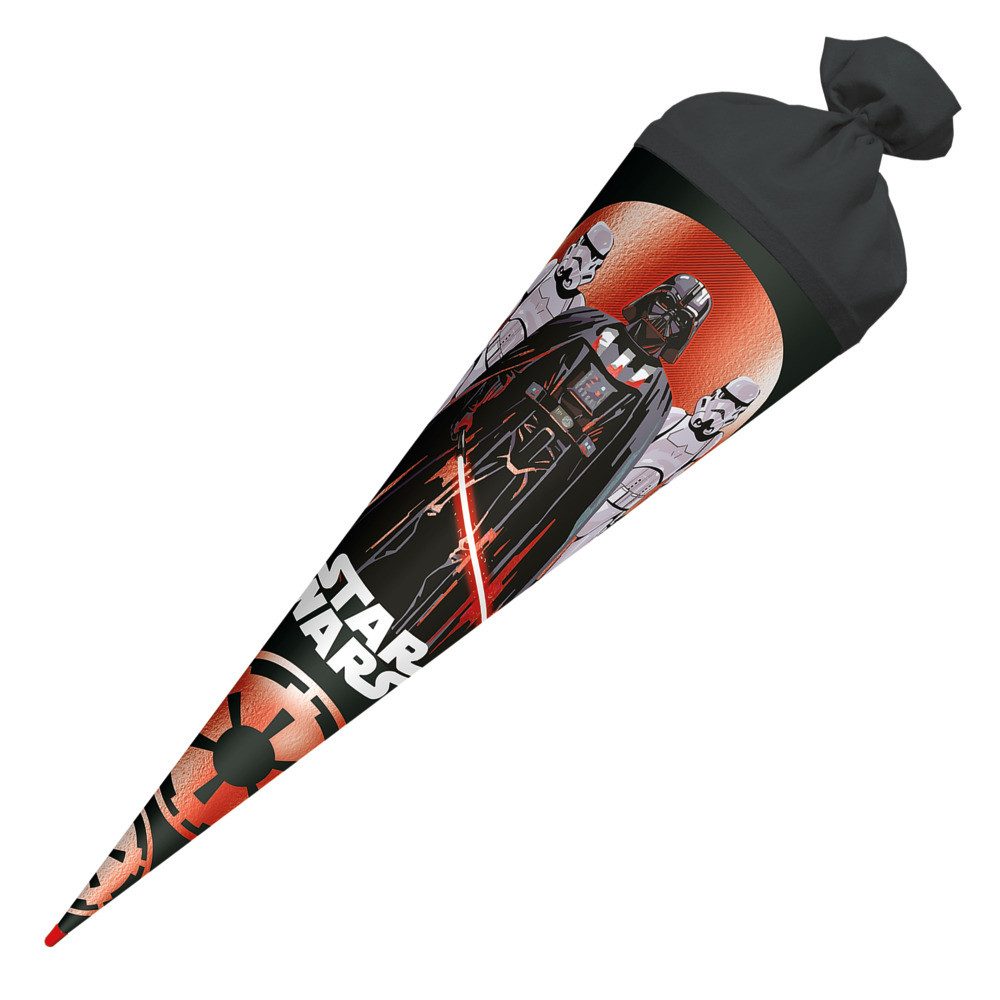 Roth Schultüte Roth Schultüte STAR WARS Folie rund Schutzspitze Filzverschluss 70cm