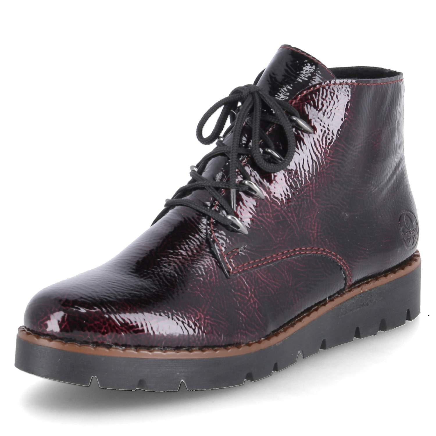 Rieker Rieker - female - 44902-35 - Synthetik - rot Schnürstiefel günstig online kaufen