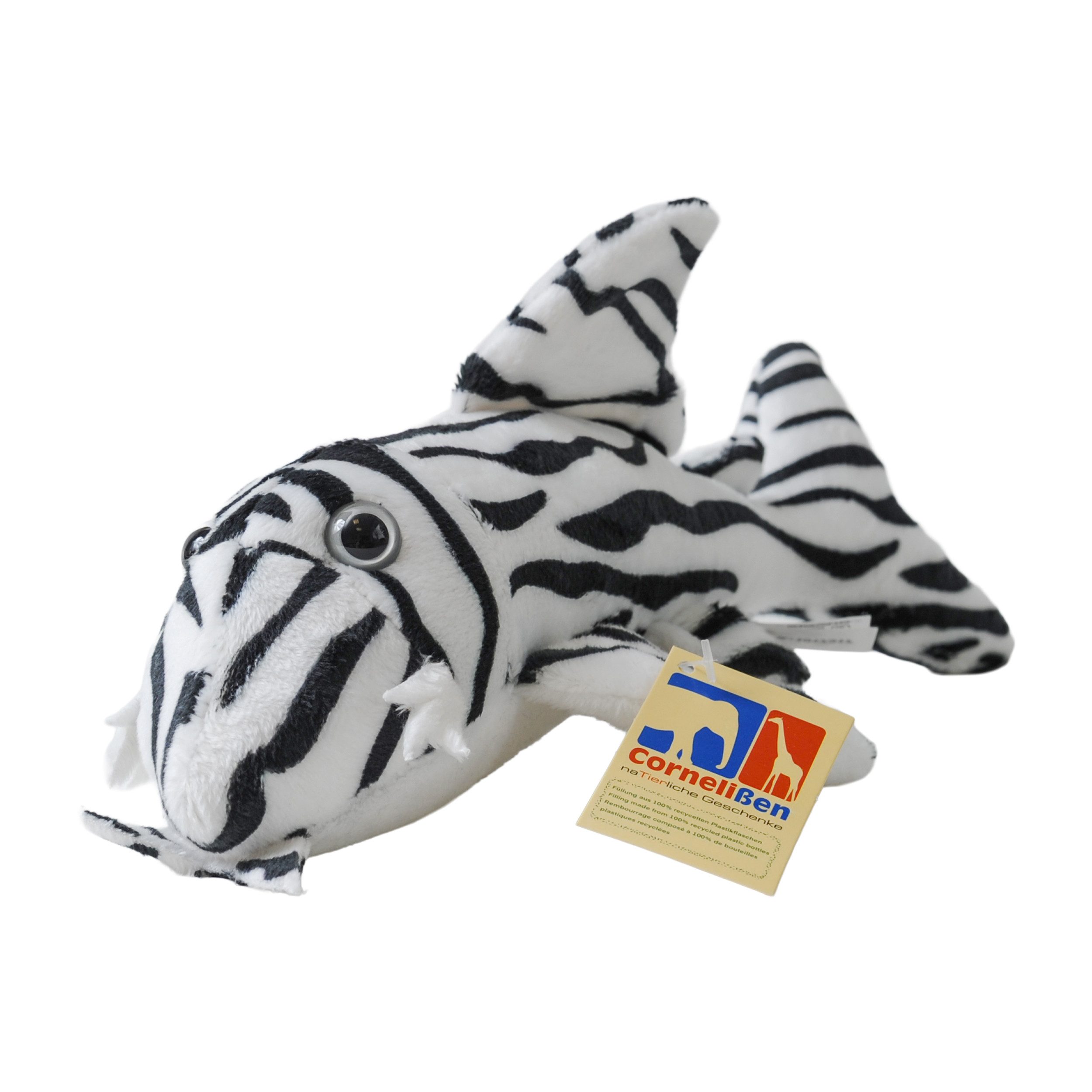 Cornelißen Kuscheltier Cornelissen - Kuscheltier - Zebrafisch 30 cm