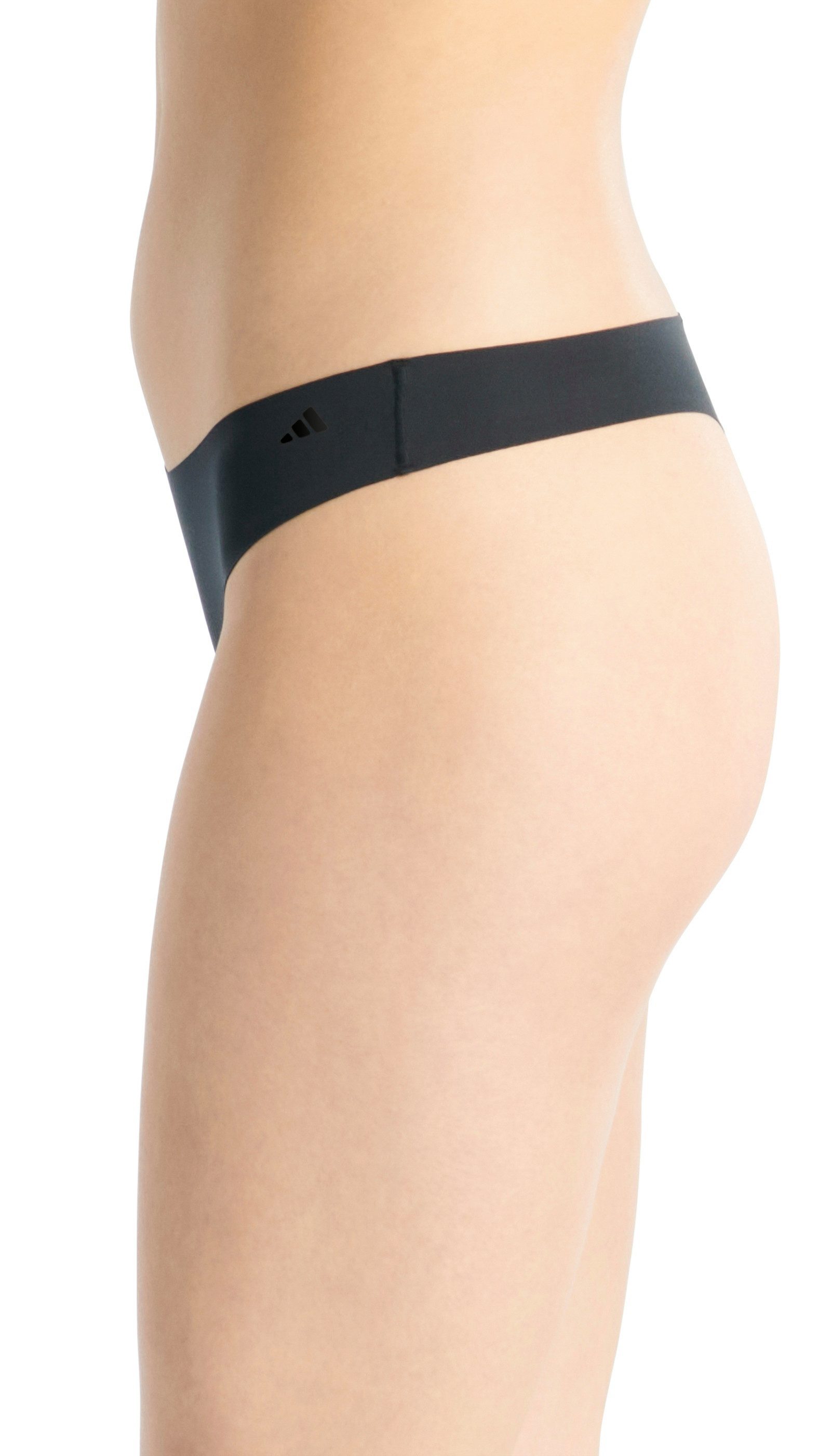 adidas Sportswear Tanga Sport Active Light Flex-Packaged Panties (3er Pack) elastischer Bund, Multipack, Single Jersey-Qualität, bequem