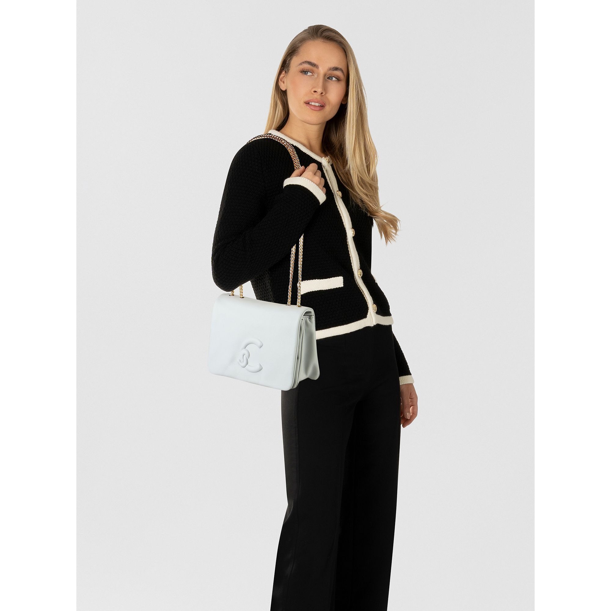 COCCINELLE Schultertasche Dulse, Leder