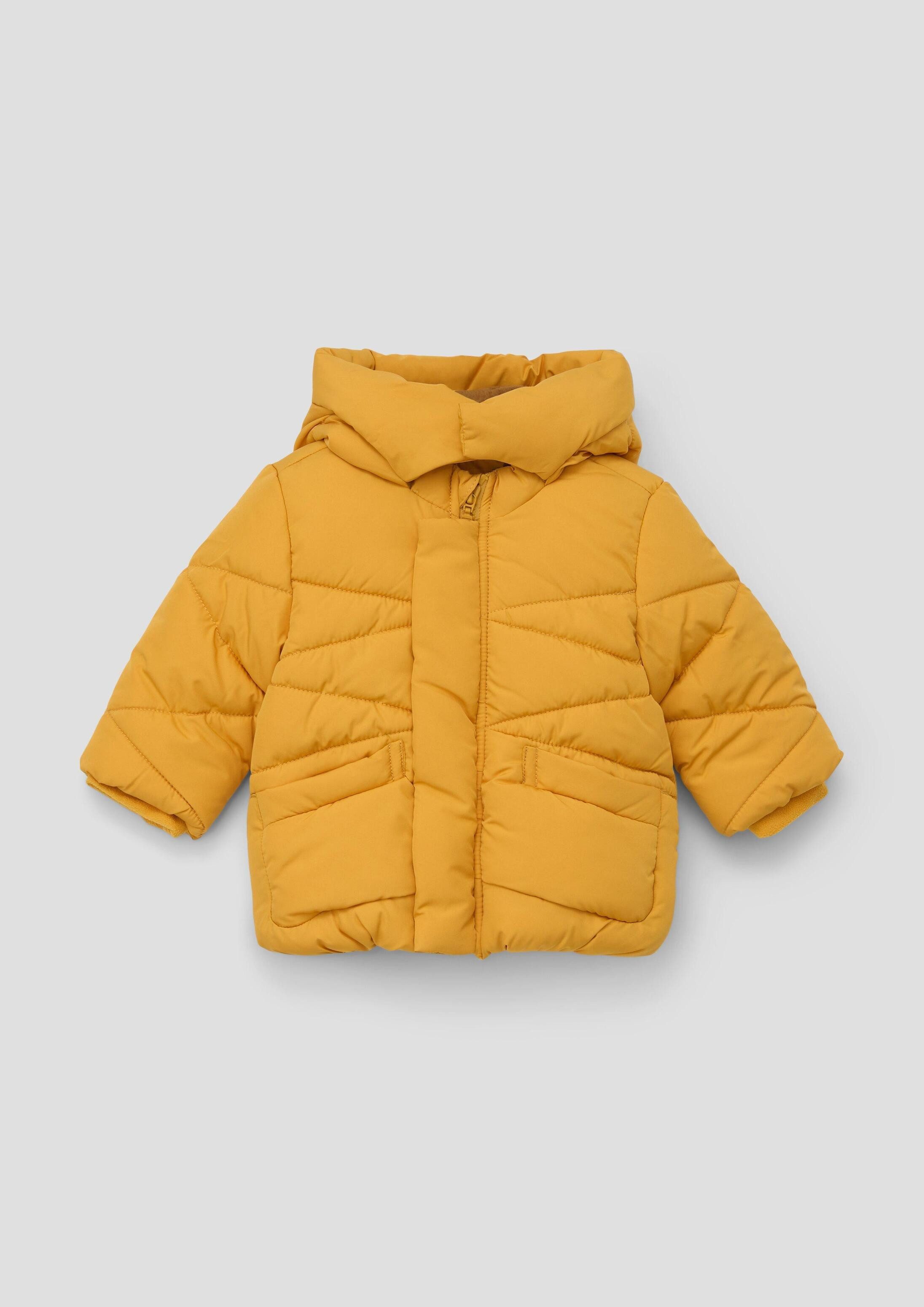 s.Oliver Winterjacke Outdoor-Jacke Steppjacke mit Kapuze