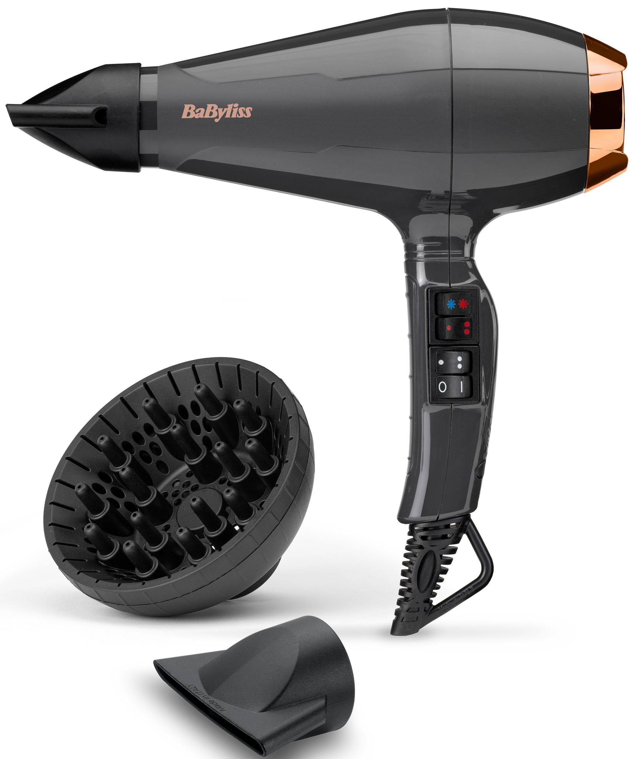 Air BaByliss Pro W 2200, Italian Ionic-Haartrockner 2200