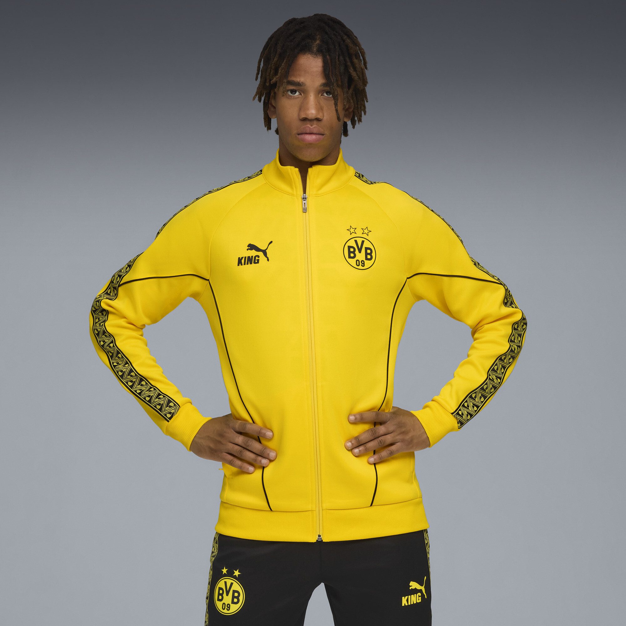 PUMA Sweatjacke Borussia Dortmund KING Anthem Jacke Herren günstig online kaufen