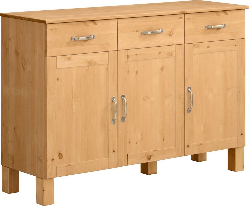 Home affaire Sideboard Alby, Verstellbare Einlegeböden