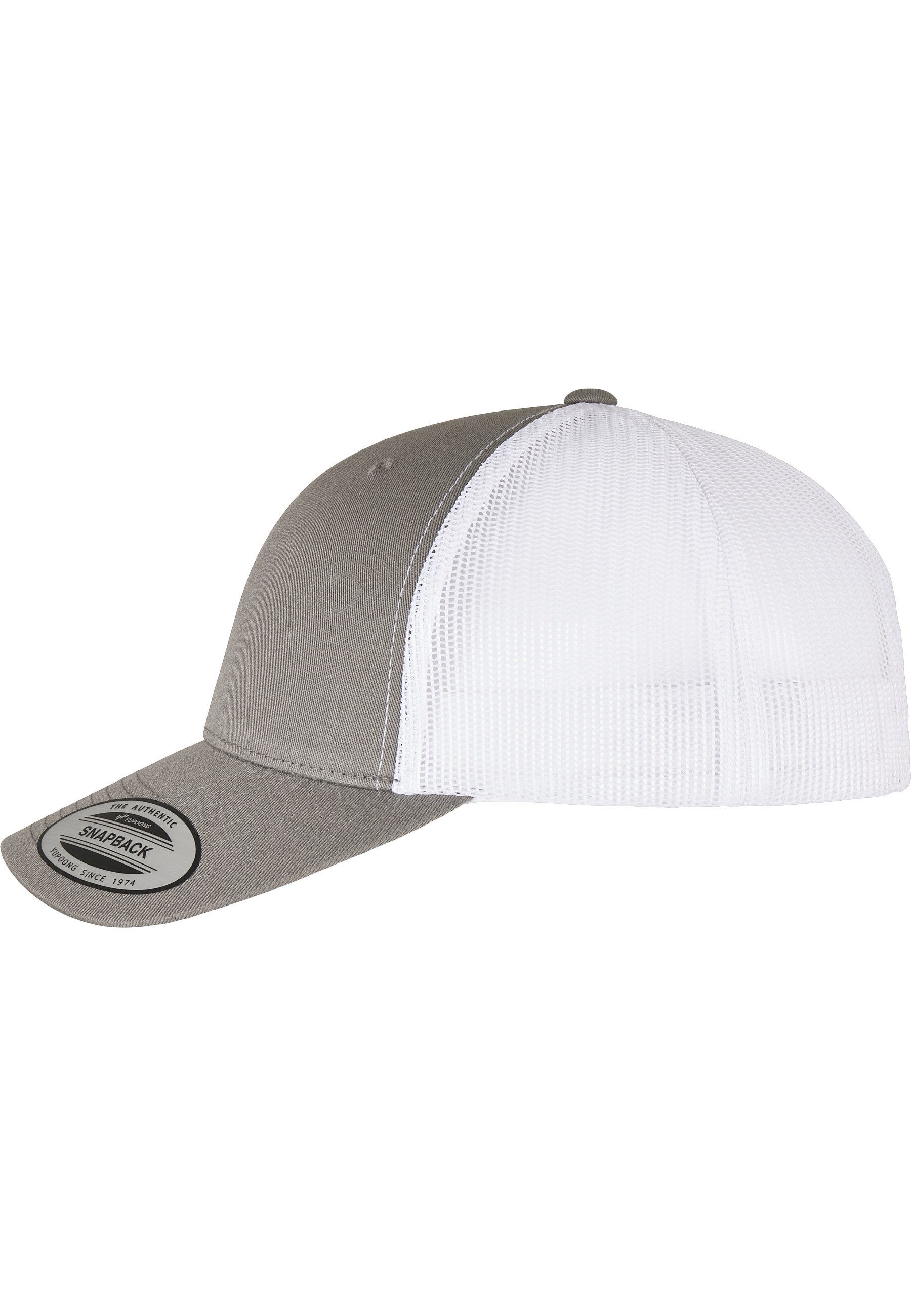 Flexfit Trucker Cap Flexfit Caps YP CLASSICS RECYCLED RETRO TRUCKER CAP 2-TONE