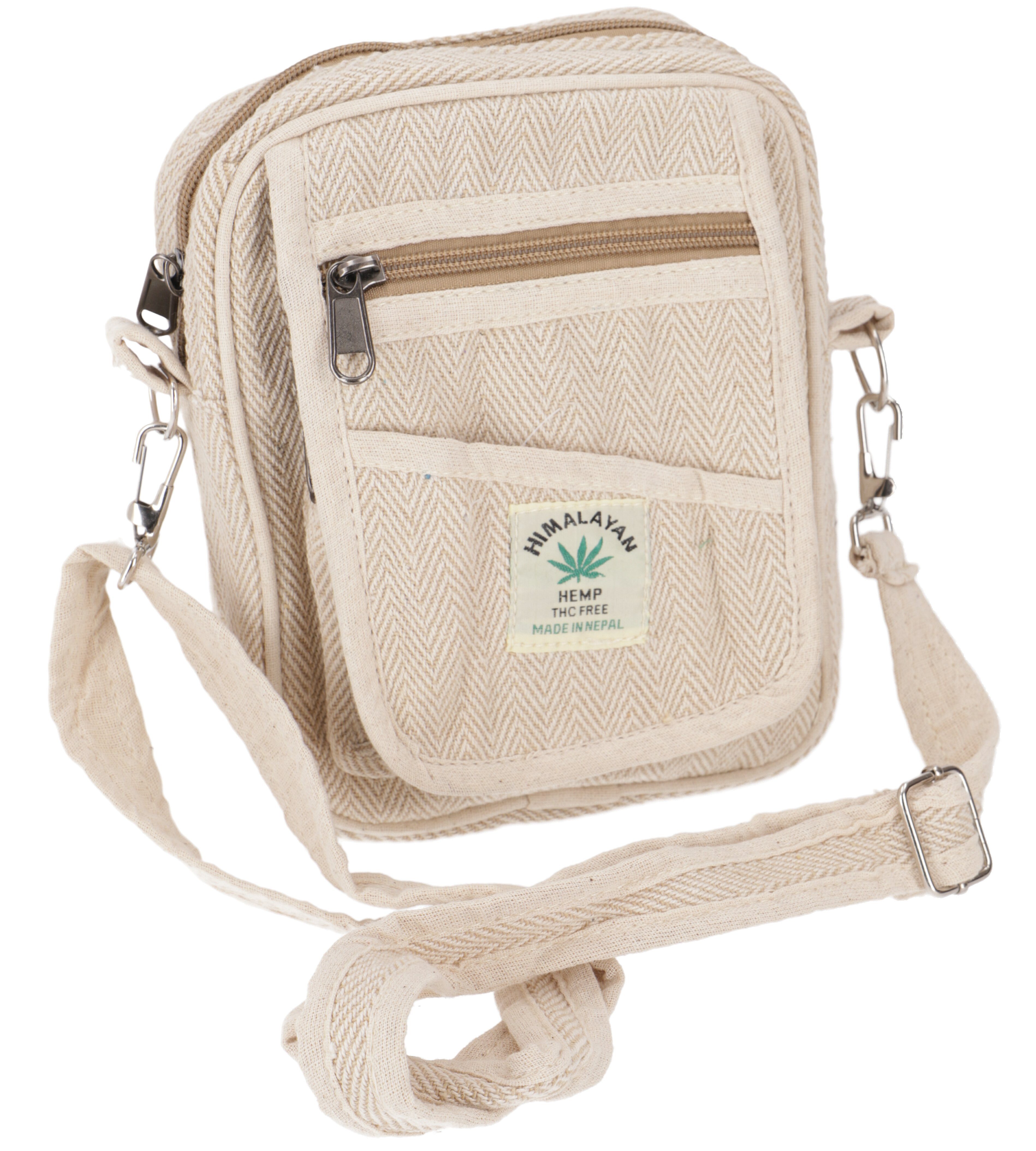 Guru-Shop Schultertasche Natürliche Schultertasche aus Hanf und.. günstig online kaufen