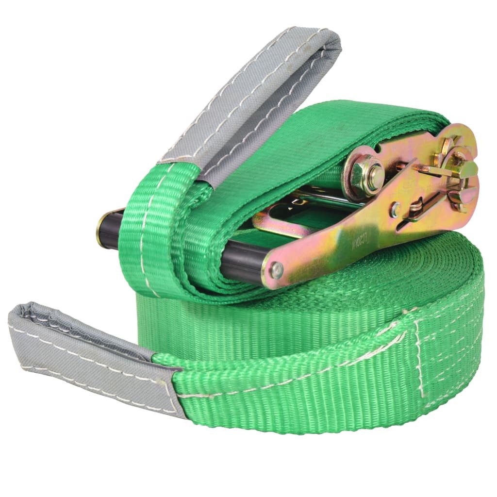 vidaXL Slackline Slackline 15 m x 50 mm 150 kg Grün